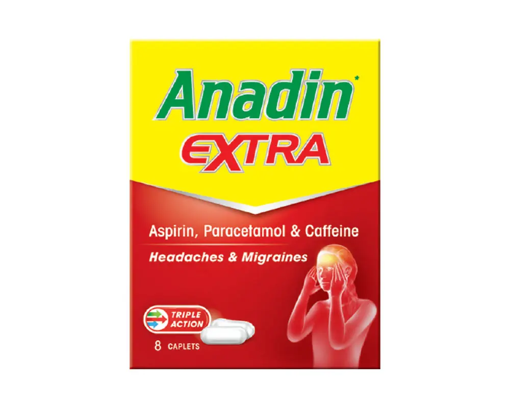 ANADIN EXTRA 8’S – 12PK