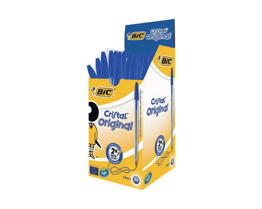 BIC PENS BLUE – 50PK