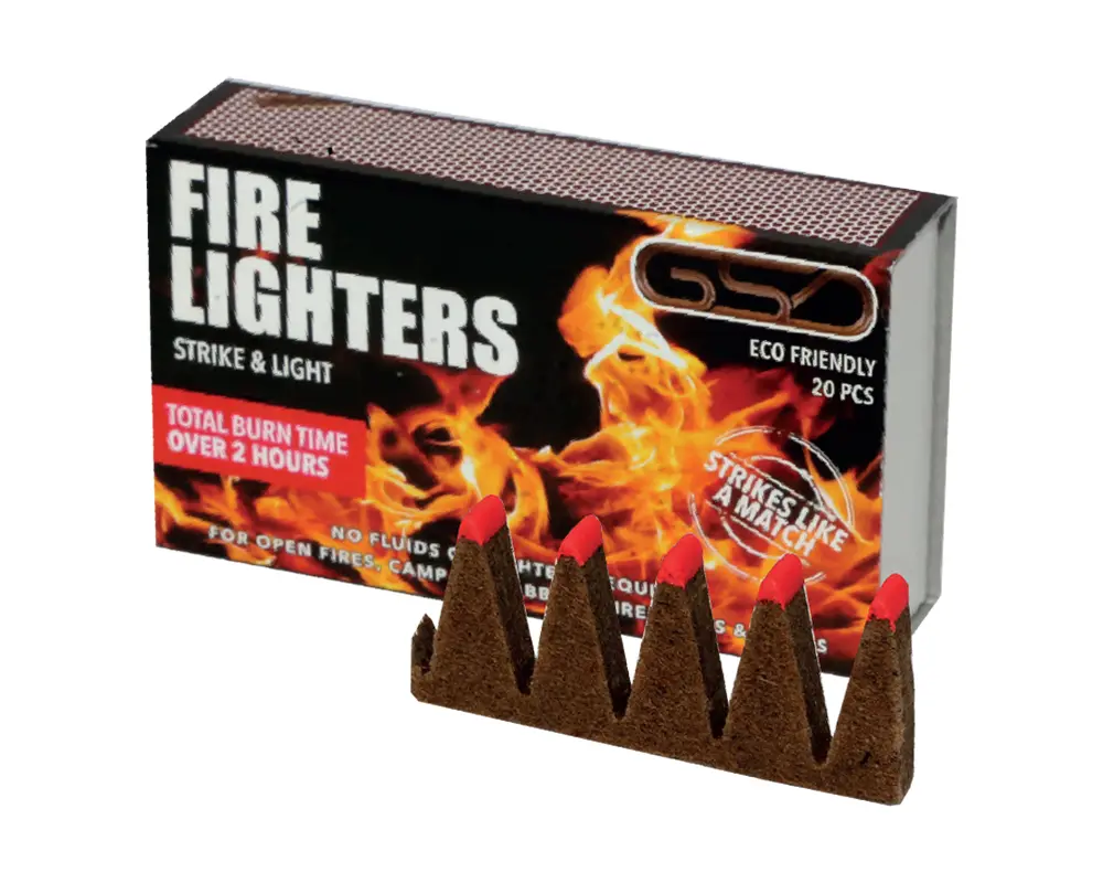 GSD FIRE LIGHTERS – 12PK