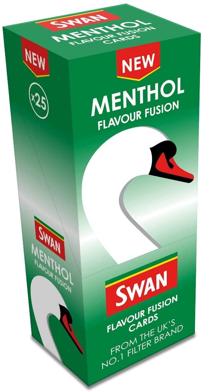 SWAN FLAVOUR CARDS MENTHOL – 25PK