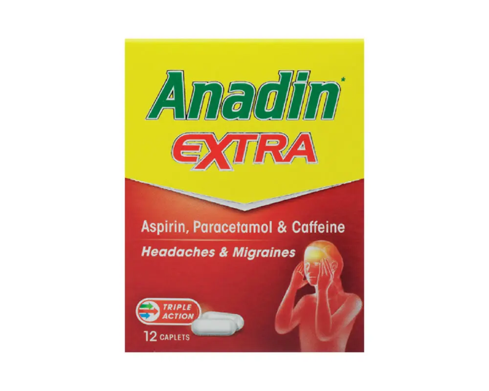ANADIN EXTRA 12’S – 12PK