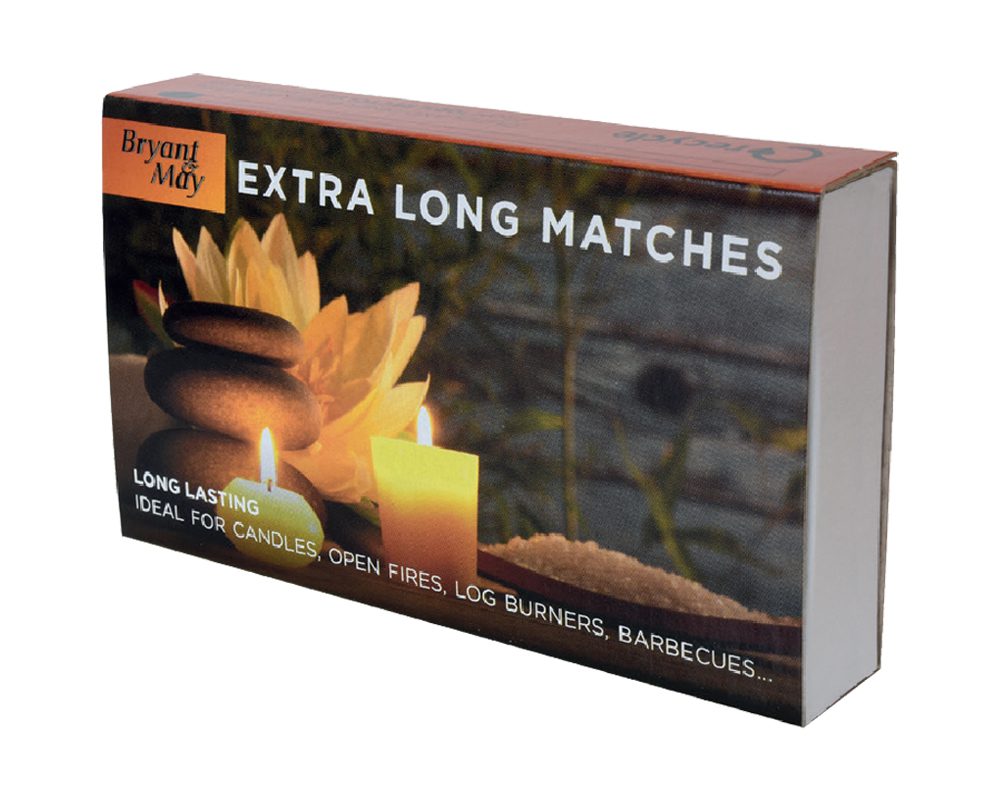 BRYANT & MAY EXTRA LONG MATCHES – 12PK