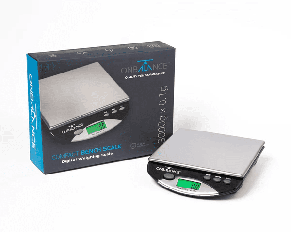 ON BALANCE COMPACT BENCH SCALE 3000G X 0.1G