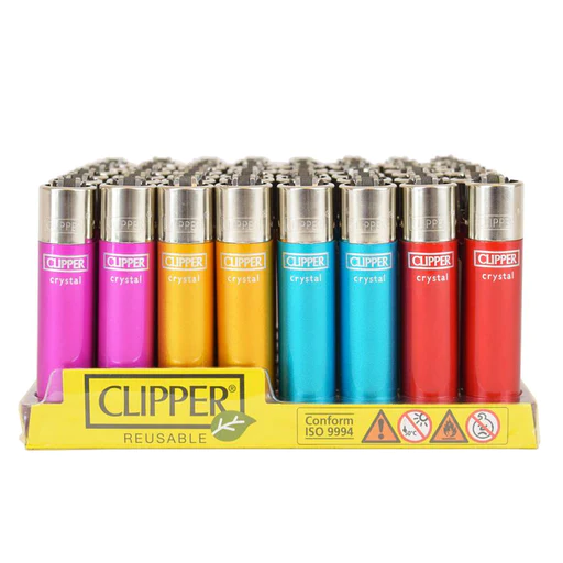 CLIPPER LIGHTERS CRYSTAL – 40PK