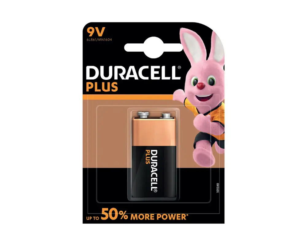 DURACELL PLUS POWER 1604 9V – 10PK