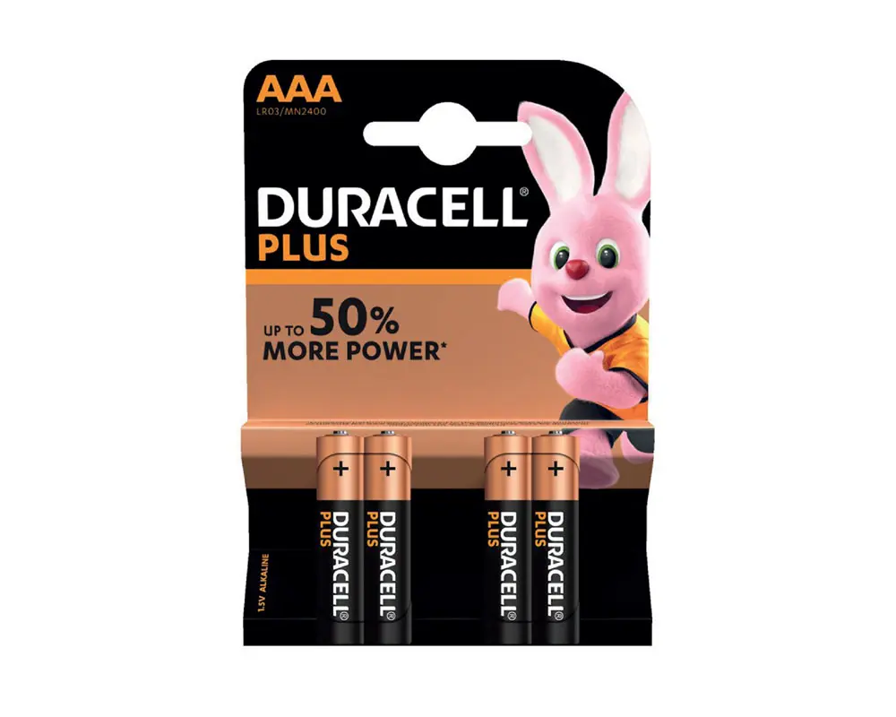DURACELL PLUS POWER AAA B4 – 10PK