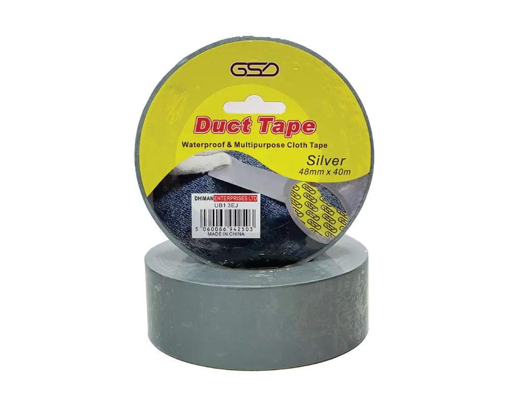 GSD DUCT TAPE SILVER SINGLE 48MM X 40M