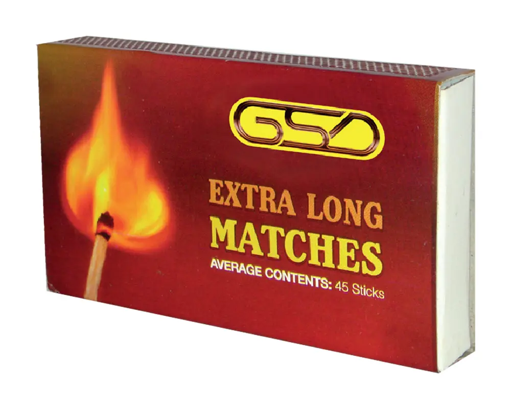 GSD EXTRA LONG MATCHES – 12PK
