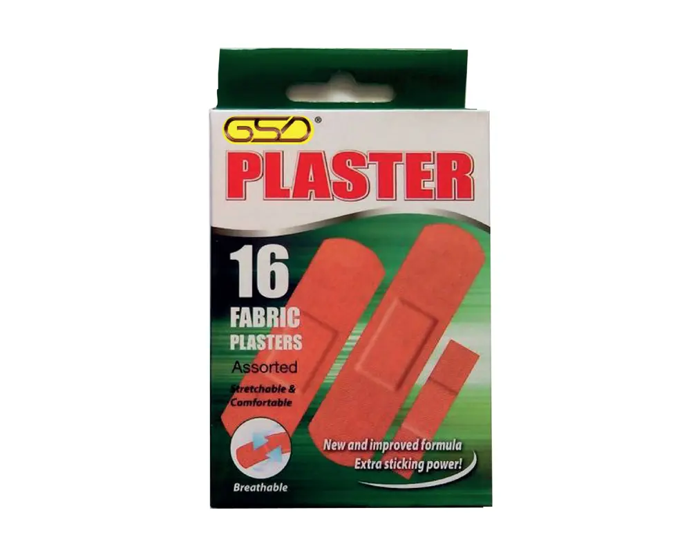 GSD PLASTERS FABRIC 16’S – 24PK