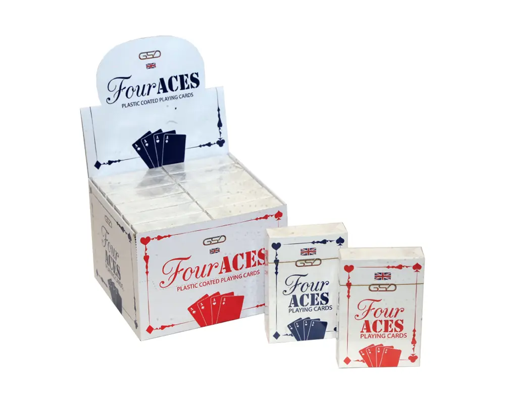 GSD FOUR ACES PLAYING CARDS – 12PK