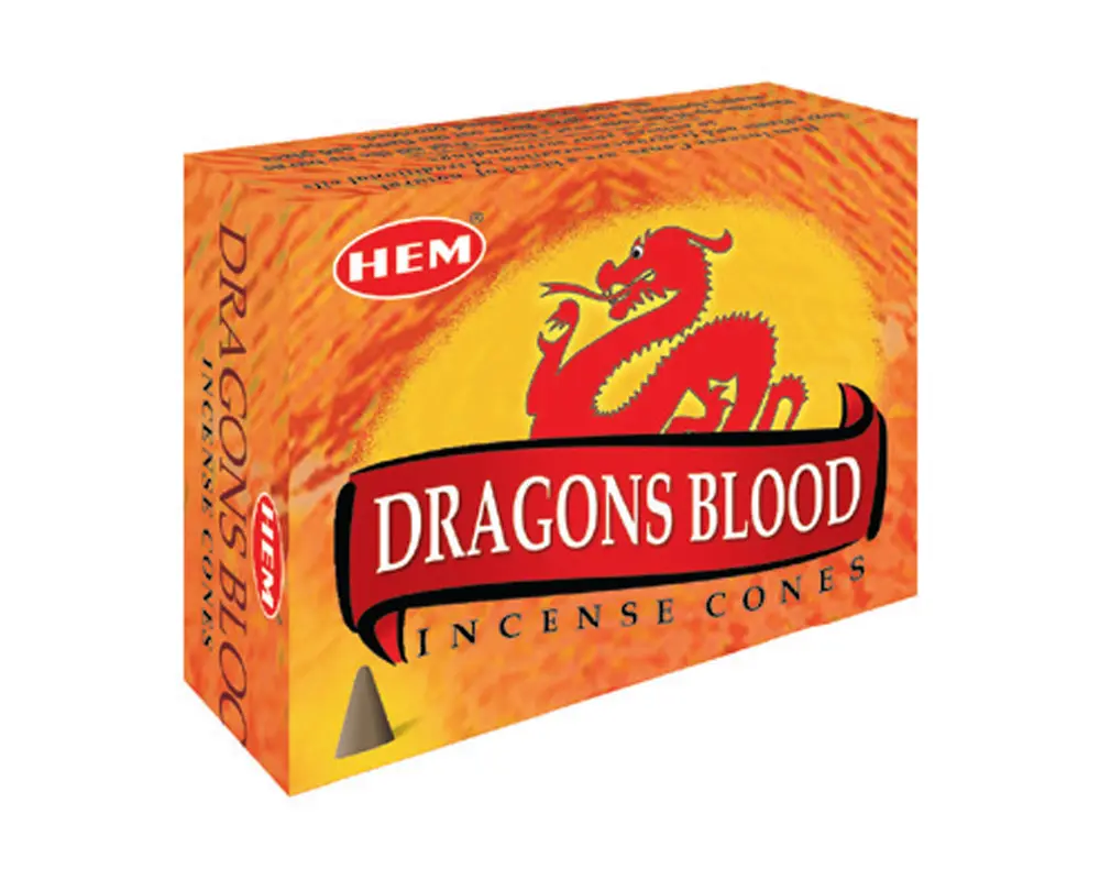 HEM CONES DRAGON BLOOD – 12PK