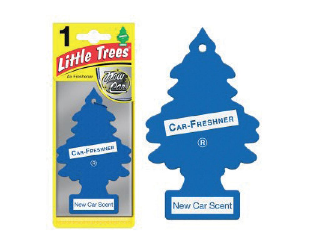 LITTLE TREES CAR AIR FRESHENER NEW CAR SCENT – 24PK