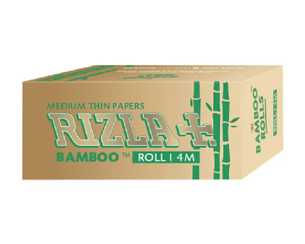 RIZLA ROLLS BAMBOO BIODEGRADABLE ULTRA THIN 4M – 24PK