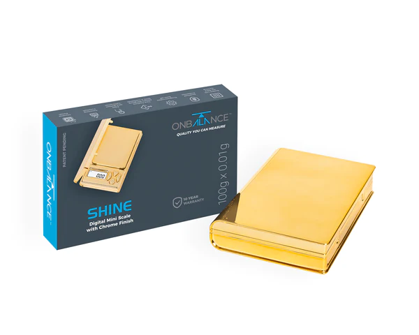 ON BALANCE CHROME SHINE MINISCALE GOLD 100G X 0.01G