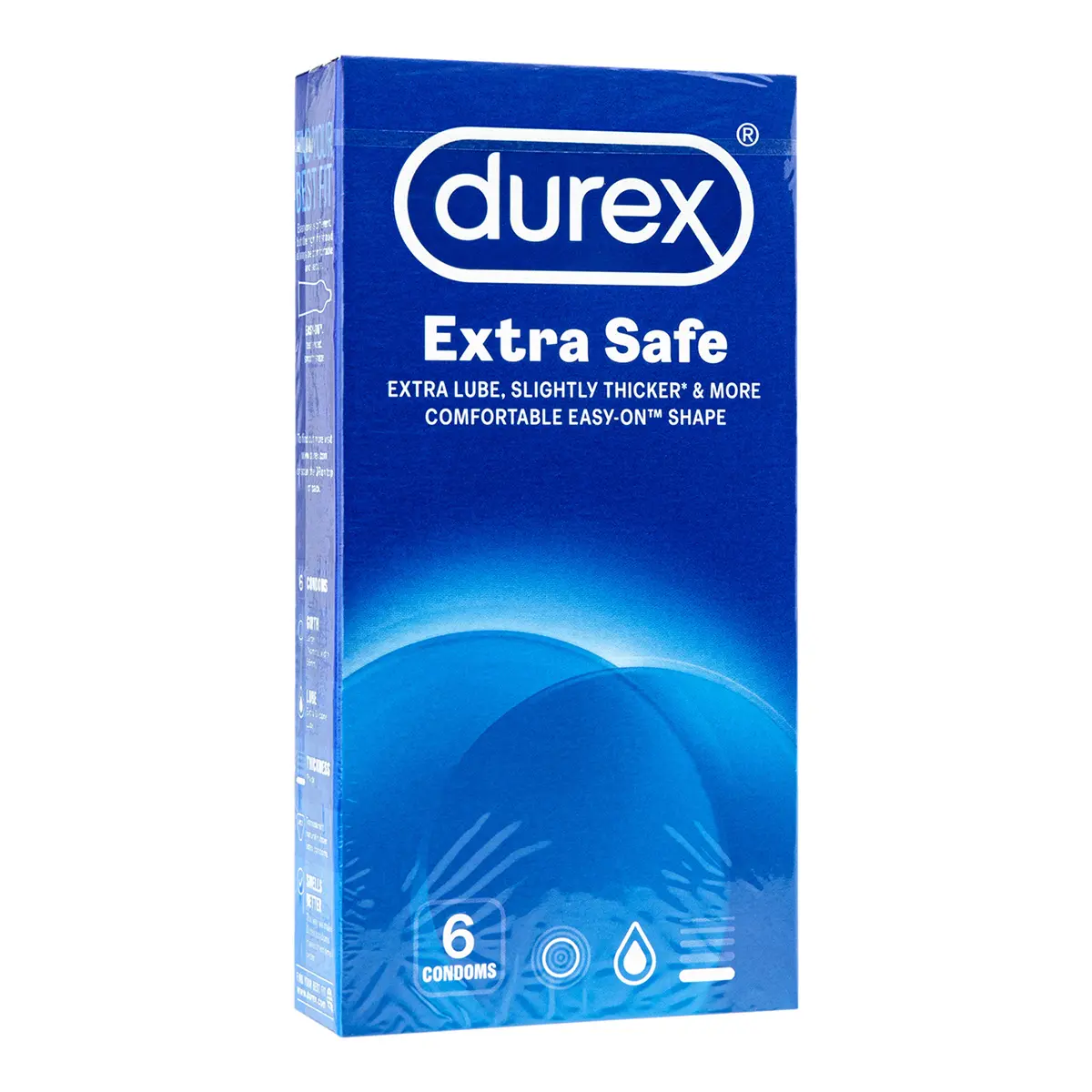 DUREX EXTRA SAFE 6’S – 6PK