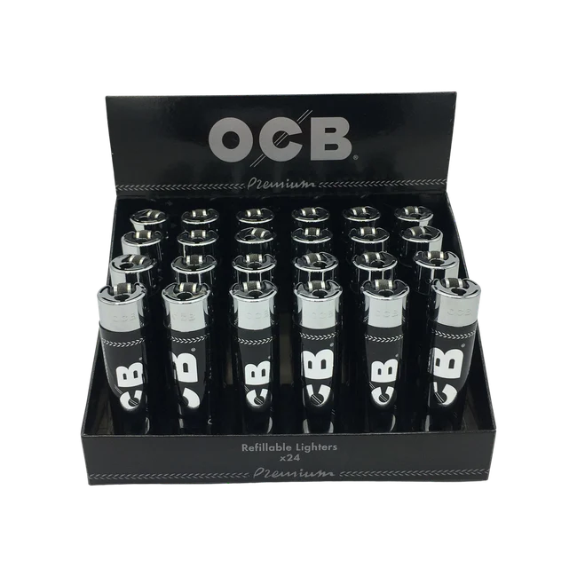 OCB BLACK EDITION LIGHTER – 24PK