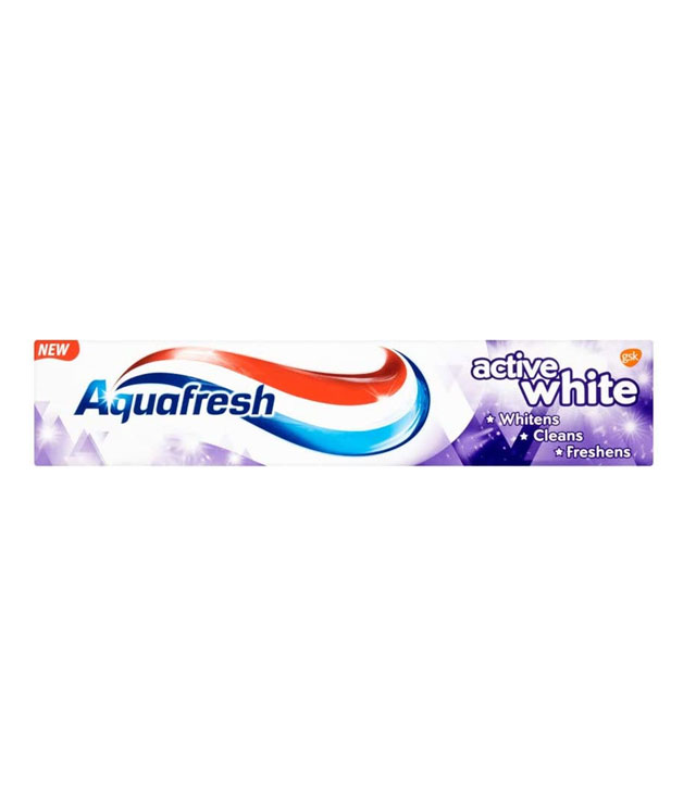 AQUAFRESH ACTIVE WHITE 125ML UK – 12PK