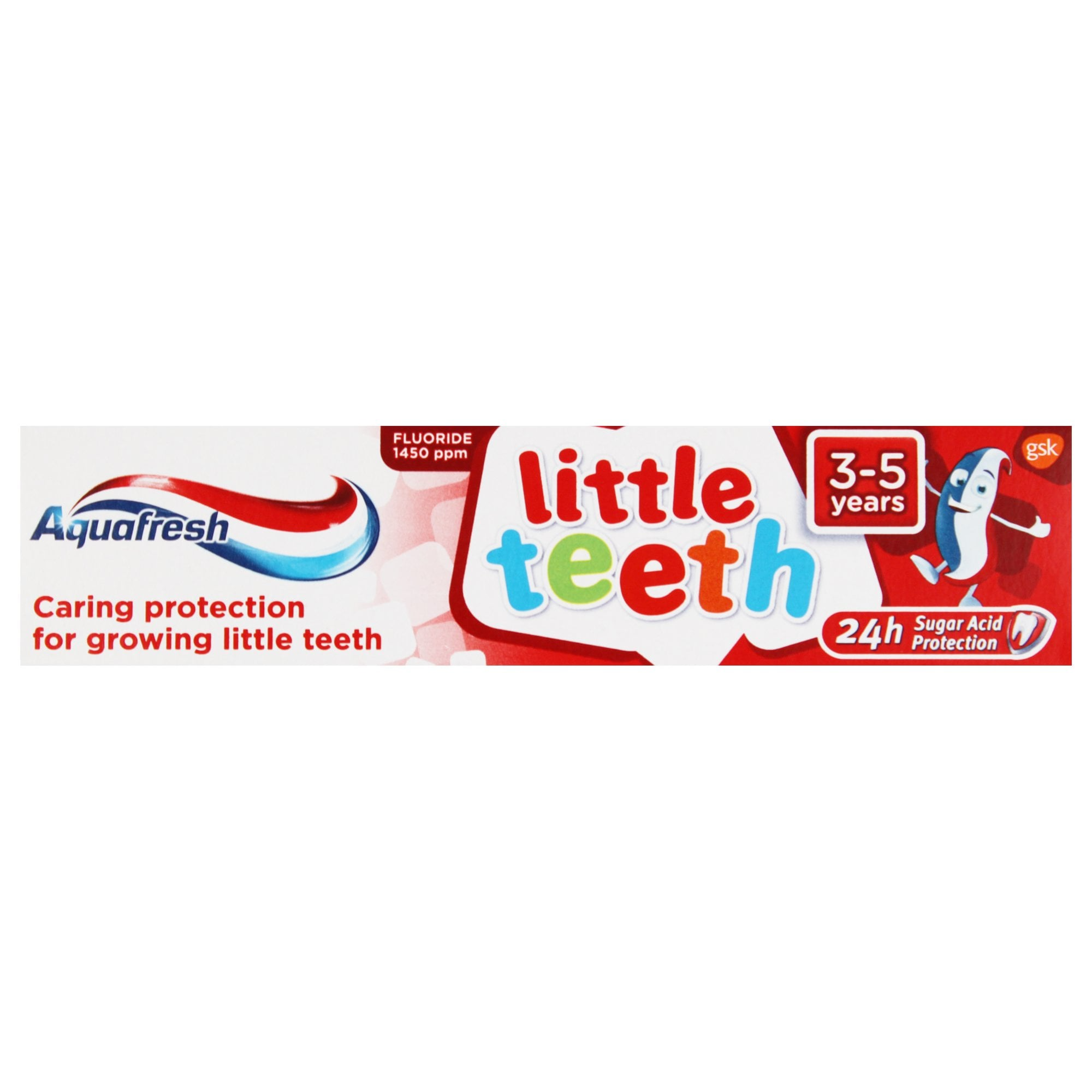 AQUAFRESH LITTLE TEETH 3-5 50ML UK – 12PK
