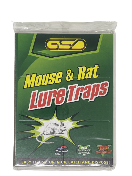 GSD MOUSE & RAT GLUE LURE TRAPS – 20PK